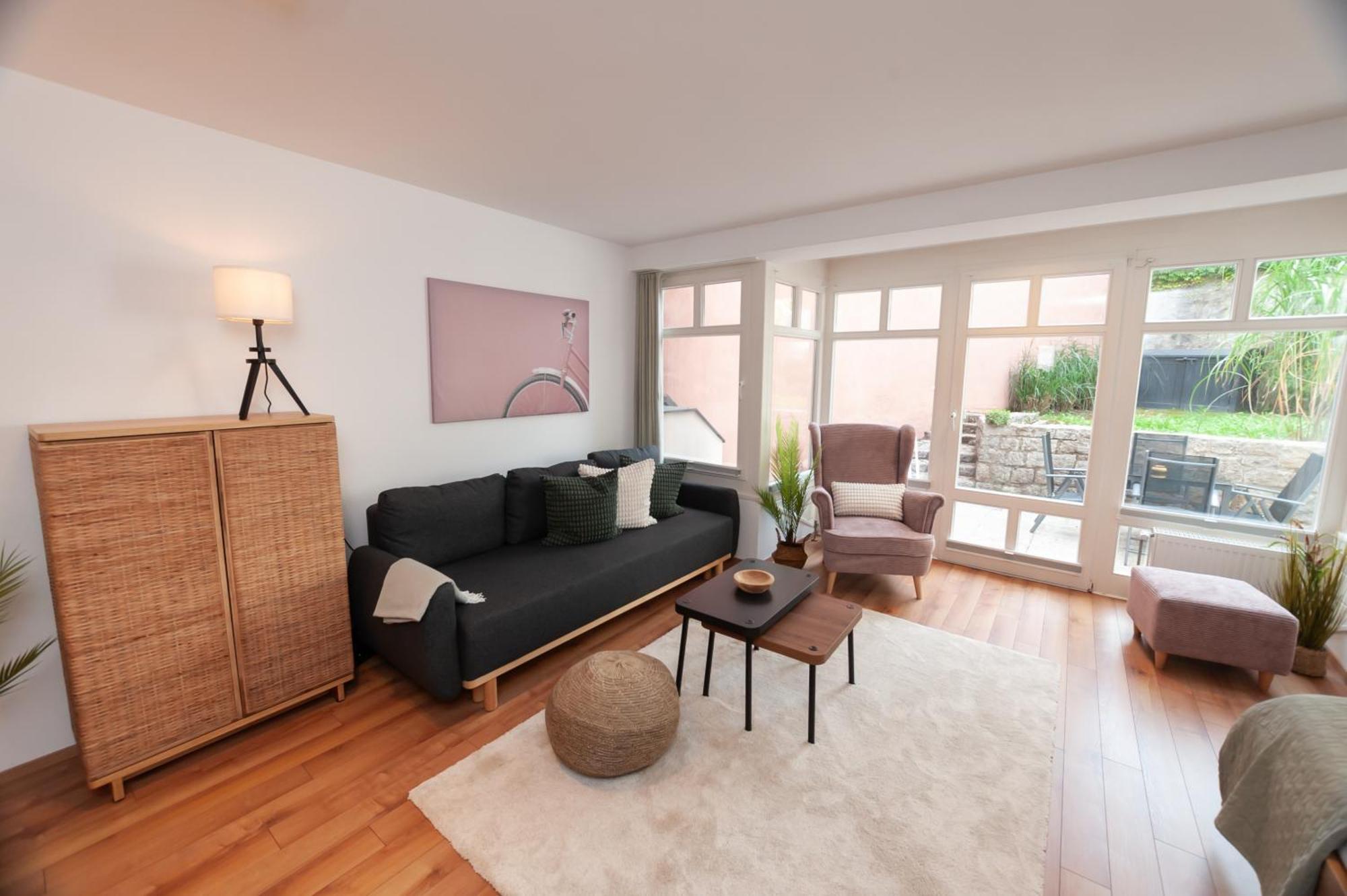 Freitraum Apartments No3 City Mit Eigenem Garten 萨勒河畔巴特诺伊施塔特 外观 照片